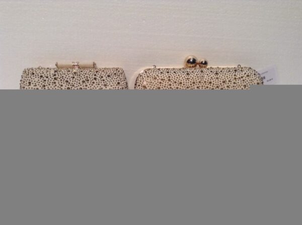 BOMBONERA ALARGADA STRASS ORO BOLAS