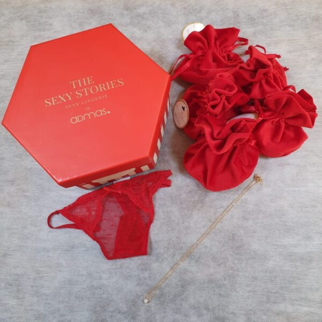 42388 TANGA ROJO+COLGANTE NAVIDAD