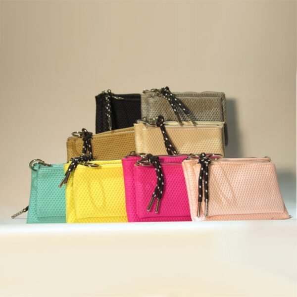 CARTERA BI-CREMALLERA NYLON