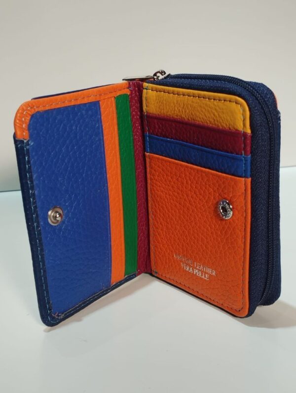 CARTERA MINI PIEL MULTICOLOR 8304 - Imagen 2