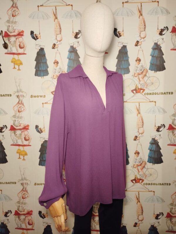 BLUSA VISCOSA PICO BUGAMBILLA