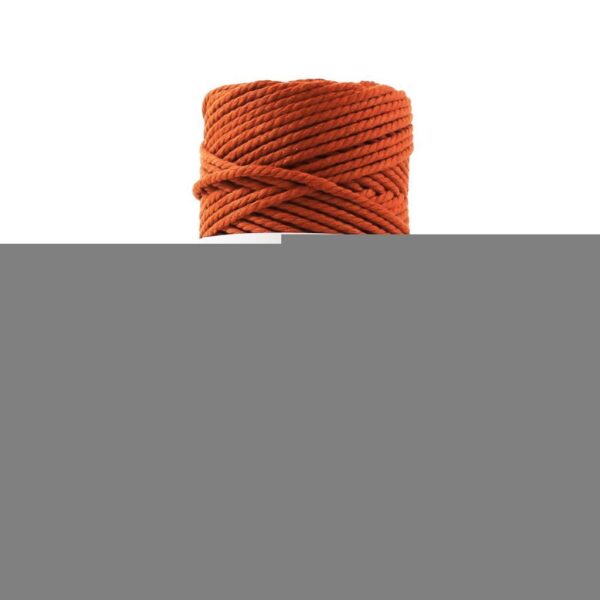 MACRAME CORD 500GR  65% ALGODON 25% POLIESTER 10%OTRAS FIBRAS