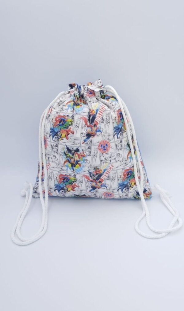 BOLSA-MOCHILA  MERIENDA ANTONIO  27X30 CM