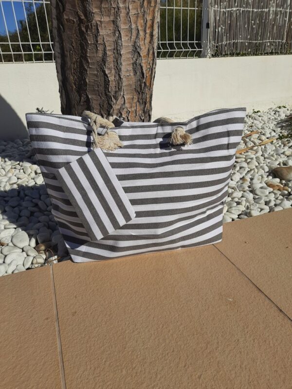BOLSA  PLAYA 52315 LONETA RAYAS - Imagen 2