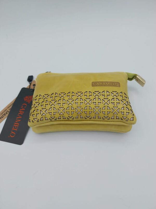 MONEDERO SRA PIEL CARAMELO 50635.20