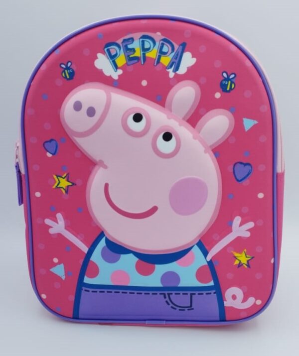 MOCHILA PEPA PIG  FUCSIA