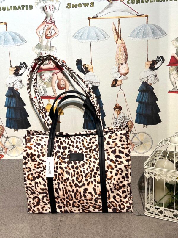 BOLSO 67487 NYLON LEOPARDO