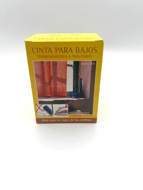 CINTA PARA BAJOS TERMOADHESIVA ART 224   ANCHO 10CM X  10MTS