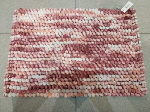 ALFOMBRA BAÑO BOLITAS 70X50