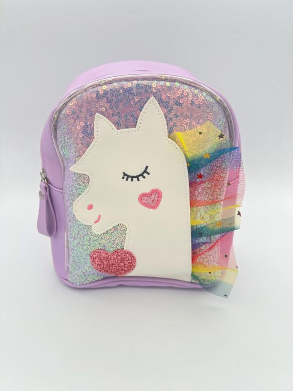 MOCHILA 57781 23X24cm UNICORNIO