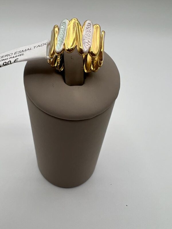 ANILLO ACERO ESMALTADO